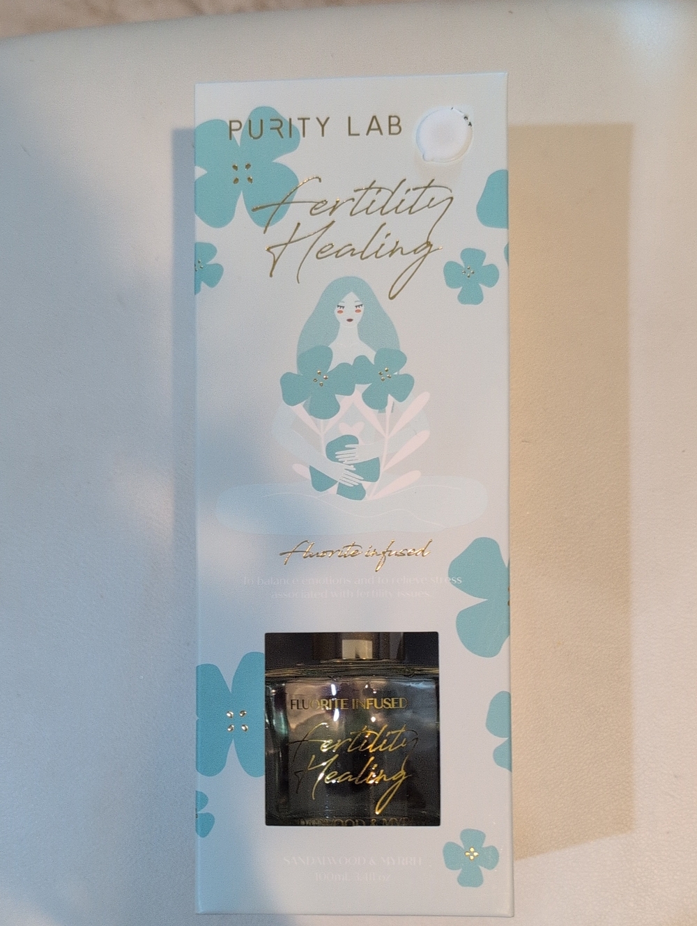 Purity Lab Reed Diffuser - Soft Clean Scent - New In Box